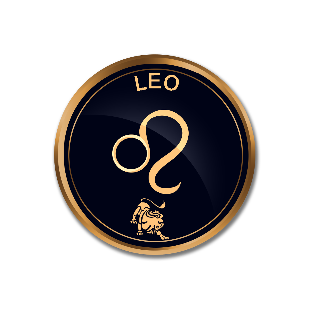 Zodiac Leo PNG, Gold Leo symbol PNG images, Leo sign transparent png full hd images download
